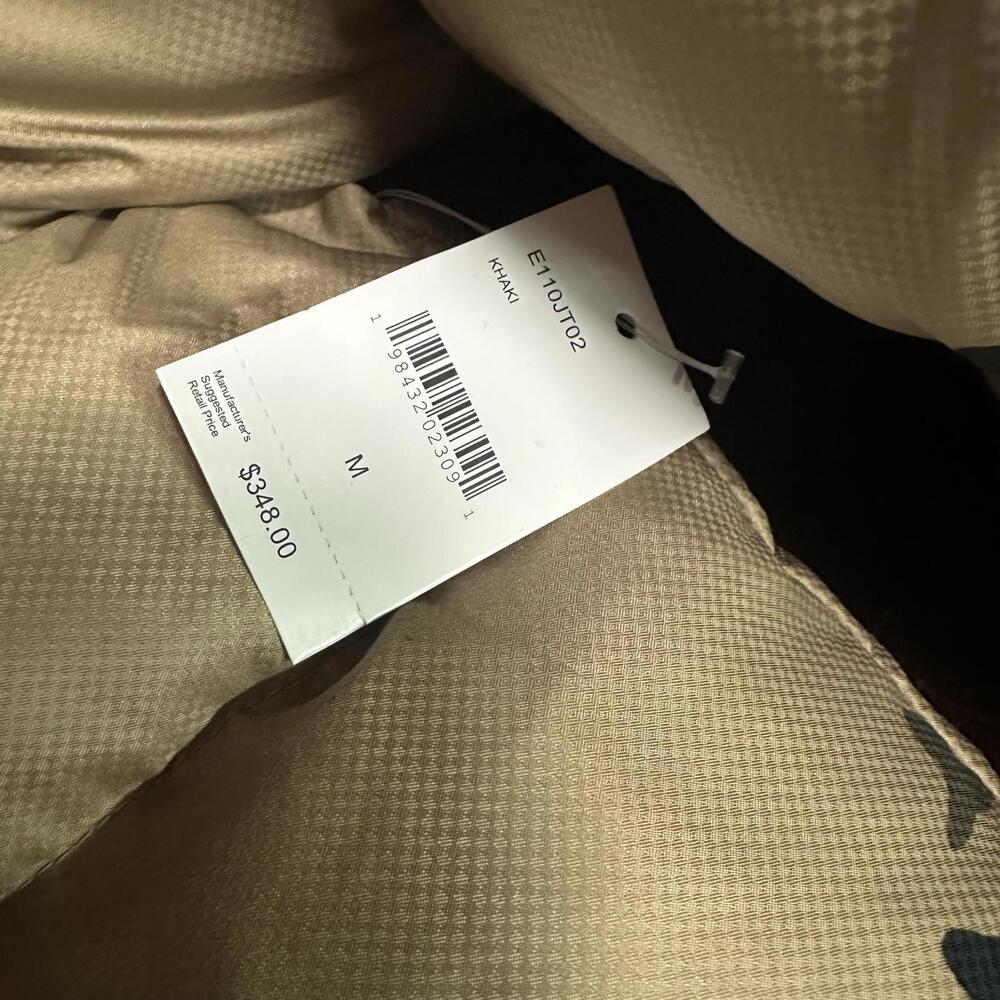 PRPS men’s beige, camo puffer coat size medium - Picture 2 of 7